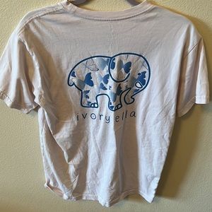 ivory ella short sleeve small